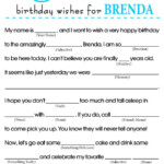 12 Funny Birthday Mad Libs Kitty Baby Love