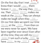 19 Romantic Valentine Mad Libs Kitty Baby Love