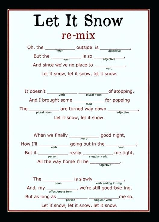 32 Interesting Christmas Mad Libs Kitty Baby Love