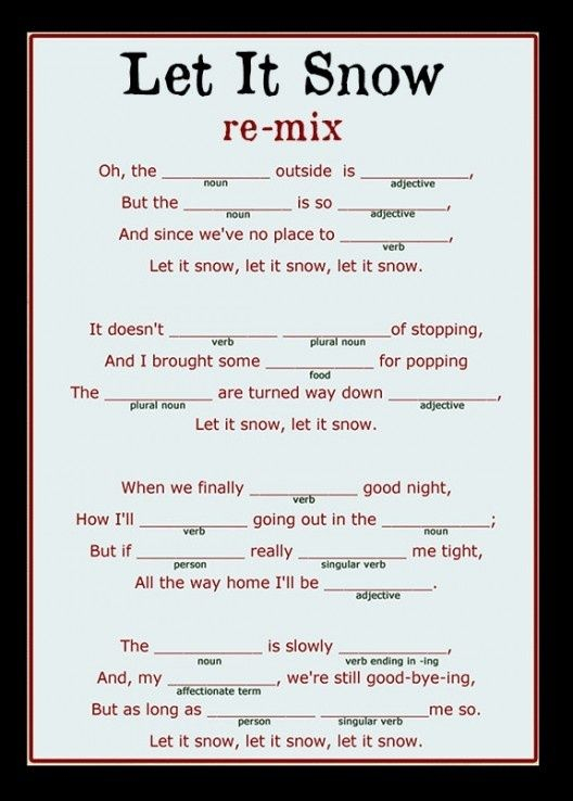 4 Best Funny Christmas Mad Libs Printable Printablee