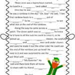 Deeder Do Leprechaun Mad Lib FREEBIE St Patrick s Day Games St