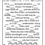 Exploring The Ocean Mad Lib Parts Of Speech Woo Jr Kids Activities