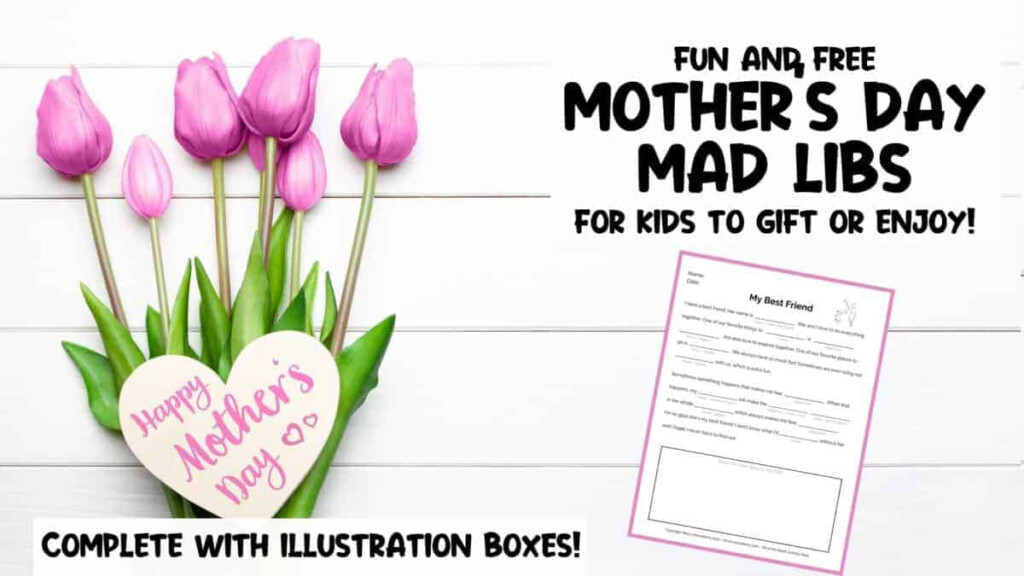 Free Mother s Day Mad Libs Printable Hess Un Academy