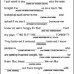 MAD LIBS Jameis Winston Edition Made Up Words Mad Libs Great Words