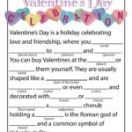 Valentine s Day Mad Libs My Sister s Suitcase Packed With