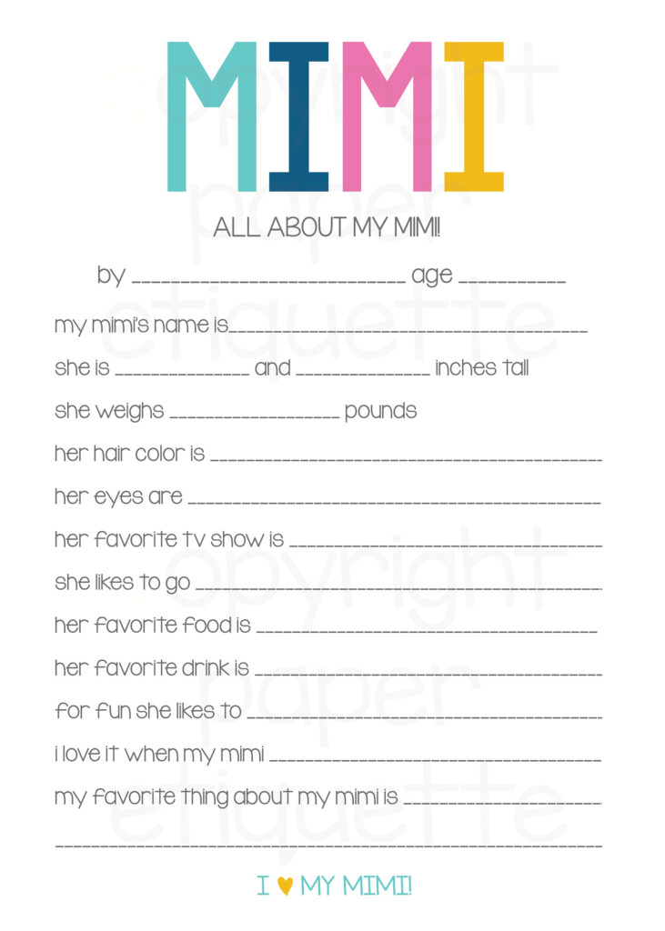 All About Mimi Printable Mimi Mother s Day Gift Mimi Etsy 