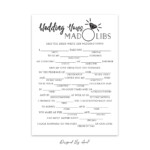 Free Printable Bridal Mad Libs Ubicaciondepersonas cdmx gob mx