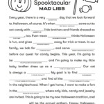 Halloween Mad Libs For Kids Super Smalls Halloween Classroom