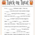 Mad Libs Halloween Printable Printable Word Searches