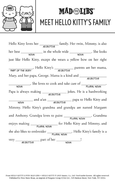 Mad Libs Printables Wedding Reception Games Mad Libs Printables Press 