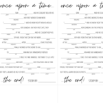 Party Games Paper Party Supplies Party Favors Games PPW0440 Bridal