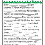 St Patrick s Day Myths Printable Ad Libs Woo Jr Kids Activities
