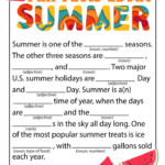 Summer Mad Libs Woo Jr Kids Activities Activities For Kids Mad